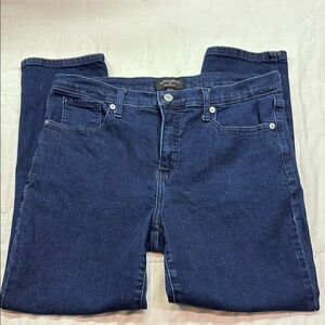 Banana Republic Women's 31/12 High Rise Slim Blue Jeans Stretch Washwell Denim